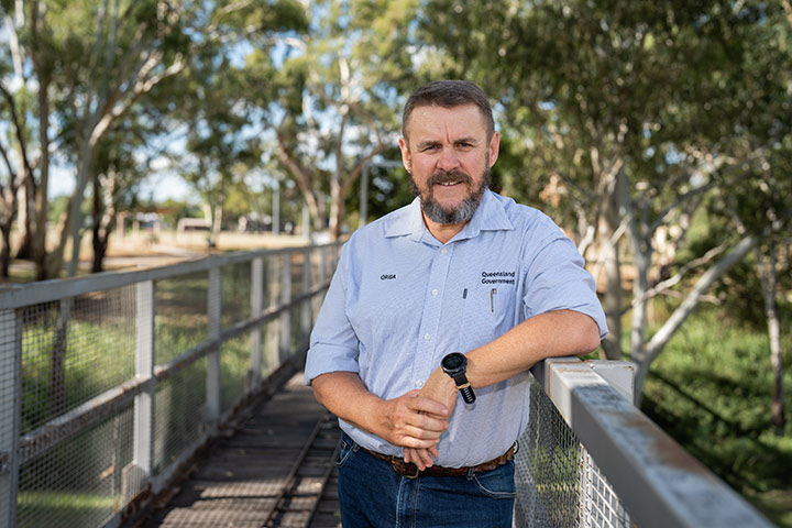 Terry Pulsford, Regional Area Manager for Maranoa and South West